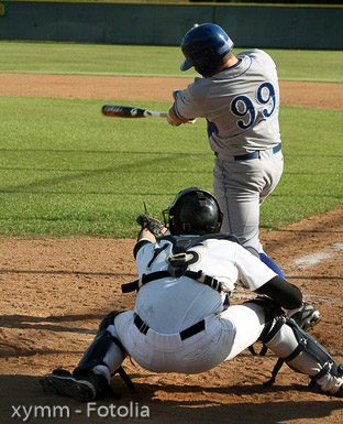 baseball action