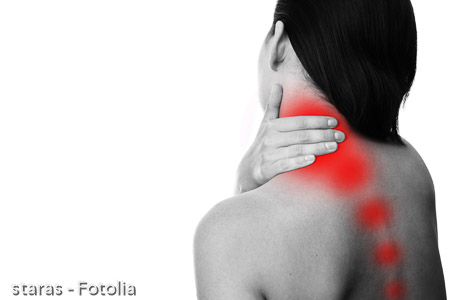 Pain in neck of women