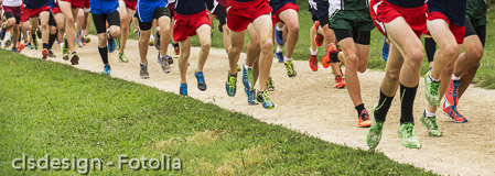 Cross country runners